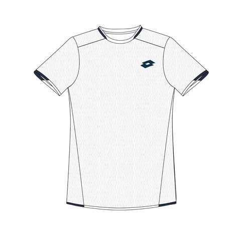 Lotto Men's Tennis Tech Top (Brilliant White) 4 Lotto Men's Tennis Tech Top (Brilliant White) - Image 2