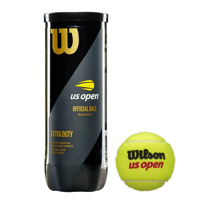 Wilson US Open Extra Duty Tennis Balls 3 Wilson US Open Extra Duty Tennis Balls