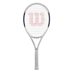 Wilson Roland Garros Triumph (White/Navy, Pre-Strung)