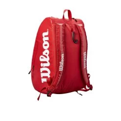 Wilson Super Tour PaddlePak Pickleball Bag (Red) 7 Wilson Super Tour PaddlePak Pickleball Bag (Red) -Racquet Equipment Shop WR8004901001Super Tour Paddlepak BackStanding