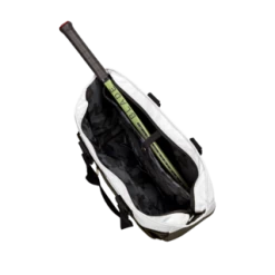 Wilson Women's Racquet Tote Bag (Cream/Forest Green/Black) -Racquet Equipment Shop WR8017601 7 Womens Tote ForestGreen Cream.png.thumb .319.319