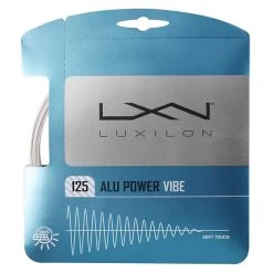 Luxilon ALU Power Vibe 16L/1.25 Tennis String (White)