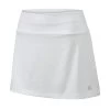 Wilson Girls Core 11 Inch Skirt (White) 1 Wilson Girls Core 11 Inch Skirt (White) -Racquet Equipment Shop WRA753602 SS17 Core 11 Skirt G White Front