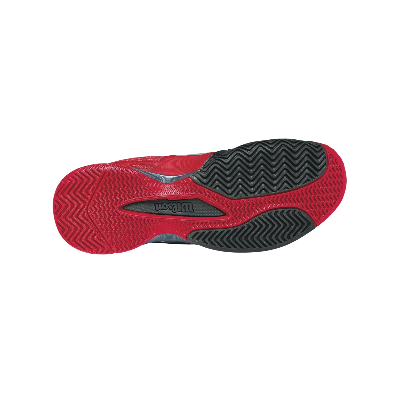 Wilson Rush Pro Junior Tennis Shoe (Red/Black) 4 Wilson Rush Pro Junior Tennis Shoe (Red/Black) - Image 2