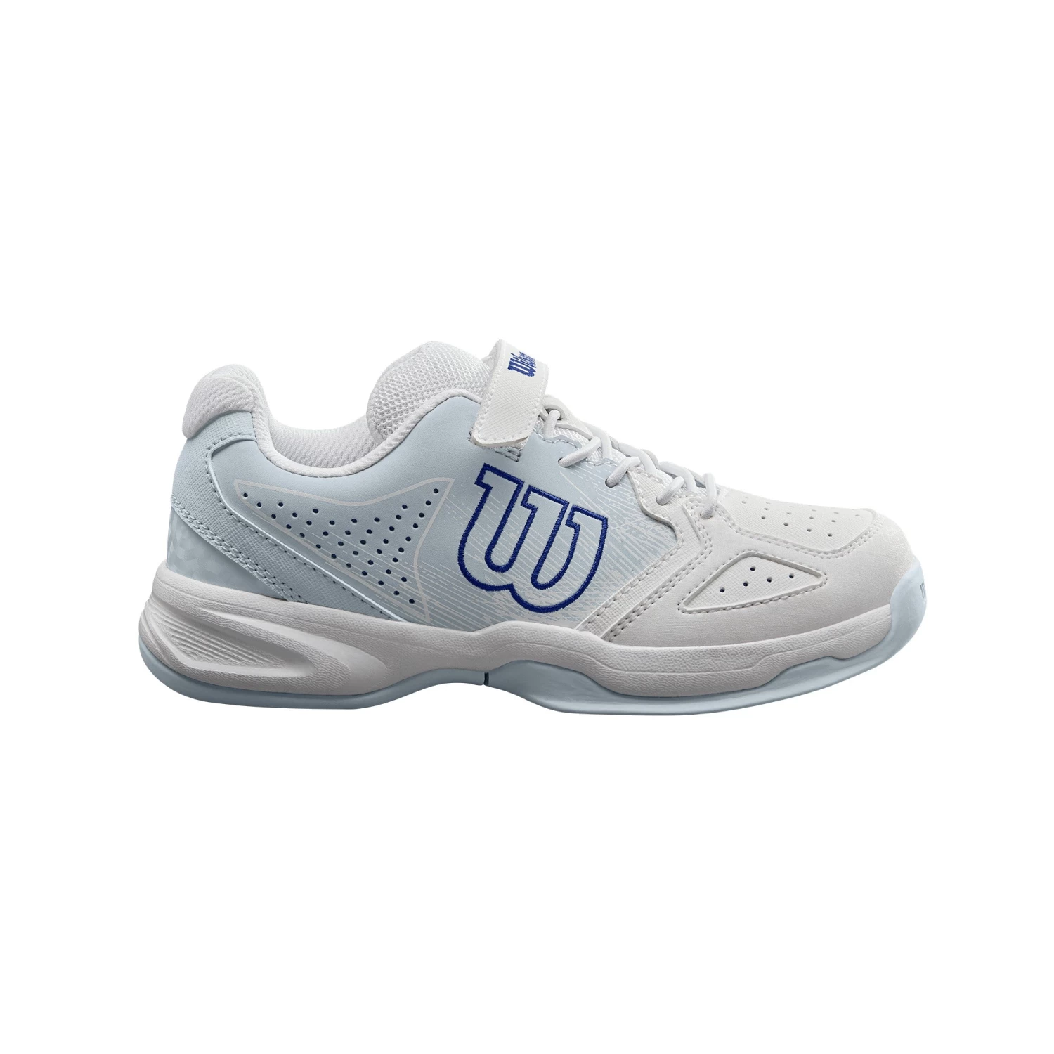 Wilson Stroke Junior Tennis Shoe (White/Blue) 4 Wilson Stroke Junior Tennis Shoe (White/Blue) - Image 2