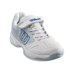 Wilson Stroke Junior Tennis Shoe (White/Blue) 9 Wilson Stroke Junior Tennis Shoe (White/Blue) -Racquet Equipment Shop WRS324040 Jr Small 82627577 b5b6 4878 ad8f 456c3becc46c