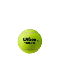 Wilson Triniti Tennis Balls - 3 Ball Sleeve 7 Wilson Triniti Tennis Balls - 3 Ball Sleeve -Racquet Equipment Shop WRT125200 2 Triniti Ball YE