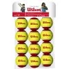 Wilson Starter Red Felt Junior Tennis Balls - 12 Pack 2 Wilson Starter Red Felt Junior Tennis Balls - 12 Pack -Racquet Equipment Shop WRT137100 12ball Starter Red Transition