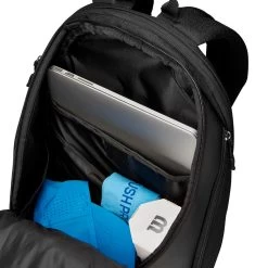 Wilson RF DNA Backpack Racquet Bag (Black) -Racquet Equipment Shop Wilson WR8005302 RF DNA Backpack Black 11