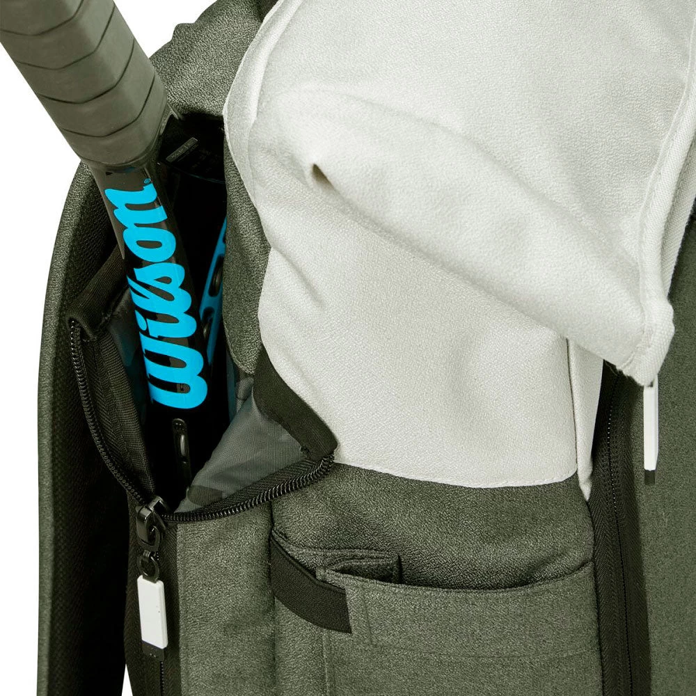 Wilson Women's Backpack Racquet Bag (Cream/Black/Forest) 9 Wilson Women's Backpack Racquet Bag (Cream/Black/Forest) - Image 7