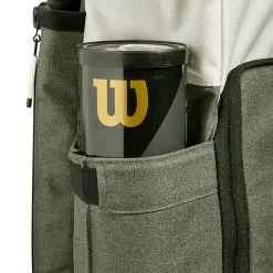 Wilson Women's Backpack Racquet Bag (Cream/Black/Forest) 14 Wilson Women's Backpack Racquet Bag (Cream/Black/Forest) -Racquet Equipment Shop Wilson WR8017401 Womens Backpack Cream ForestGreen 8 d3f2ece2 88e4 44ca b48f 3b0c20cfbd80