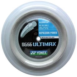 Yonex BG 66 Ultimax Badminton String Reel (White)