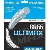 Yonex BG 66 Ultimax Badminton String (White) 2 Yonex BG 66 Ultimax Badminton String (White) -Racquet Equipment Shop Yonex BG 66 Ultimax Badminton String white