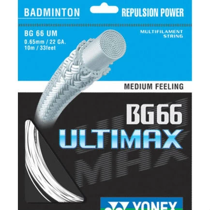 Yonex BG 66 Ultimax Badminton String (White) 3 Yonex BG 66 Ultimax Badminton String (White)
