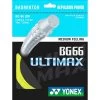 Yonex BG 66 Ultimax Badminton String (Yellow) -Racquet Equipment Shop Yonex BG 66 Ultimax Badminton String yellow