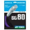 Yonex BG 80 Badminton String (Violet) 1 Yonex BG 80 Badminton String (Violet) -Racquet Equipment Shop Yonex BG 80 Badminton String Violet