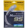 Yonex Nanogy BG 95 Badminton String (Silver) -Racquet Equipment Shop Yonex Nanogy BG 95 Badminton String Silver