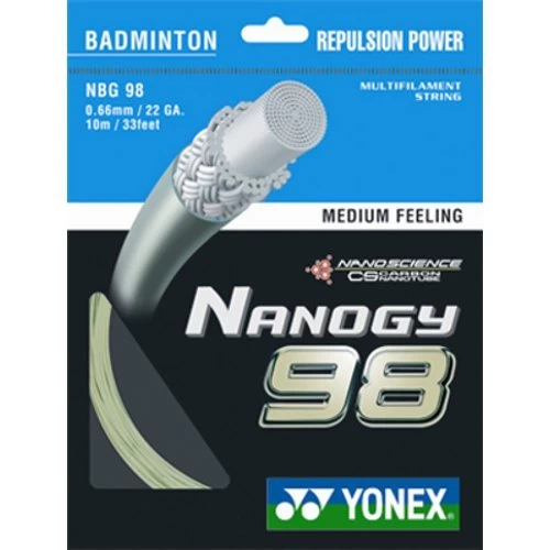 Yonex Nanogy BG 98 Badminton String (Cosmic Gold) 3 Yonex Nanogy BG 98 Badminton String (Cosmic Gold)