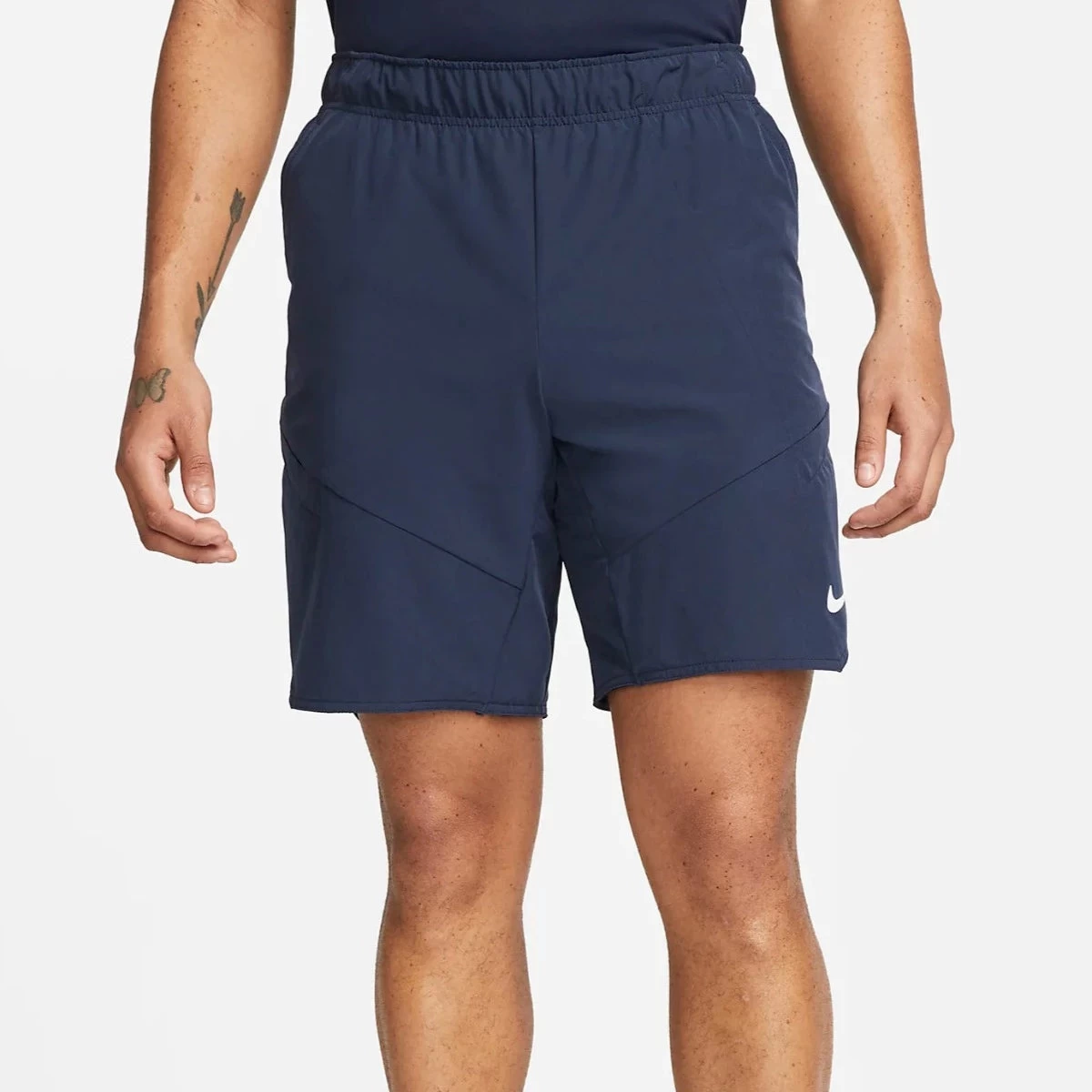 Nike Men's Dri-FIT Advantage 9-inch Short (Obsidian/White) 9 Nike Men's Dri-FIT Advantage 9-inch Short (Obsidian/White) - Image 7