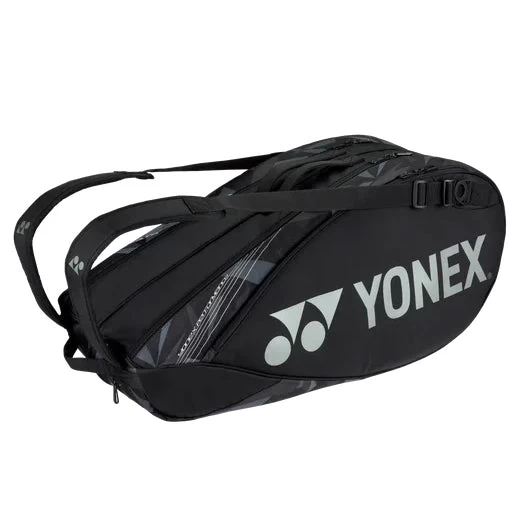 Yonex Pro 6 Pack Racquet Bag (Black) 3 Yonex Pro 6 Pack Racquet Bag (Black)