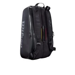Wilson Pro Staff V13 Super Tour 9 Pack Racquet Bag (Black) 7 Wilson Pro Staff V13 Super Tour 9 Pack Racquet Bag (Black) -Racquet Equipment Shop bb6f0c3b5295082ff83c57057f1f8880657922ca WR8010601 2 SUPER TOUR PRO STAFF 9PK BL