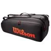 Wilson Tour 6 Pack Racquet Bag (Black/Red) 2 Wilson Tour 6 Pack Racquet Bag (Black/Red) -Racquet Equipment Shop bdba2d1139b51468944e0d4f66a5f4a9bad37211 WR8011301 0 Tour 6PK RD BL new
