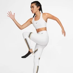 Nike Women's Dri-FIT Swoosh Medium Support 1 Piece Pad Sports Bra (White/Black) 10 Nike Women's Dri-FIT Swoosh Medium Support 1 Piece Pad Sports Bra (White/Black) -Racquet Equipment Shop dri fit swoosh support 1 piece pad sports bra mx9N8j 765f138a 54f6 43df 8caf 190e52b2a4e1