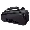 Wilson Pro Staff V13 Super Tour 9 Pack Racquet Bag (Black) 1 Wilson Pro Staff V13 Super Tour 9 Pack Racquet Bag (Black) -Racquet Equipment Shop ef8ef465bfafc8990ea64e24ec8fd85e4ab388fc WR8010601 1 SUPER TOUR PRO STAFF 9PK BL v2