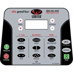 Lobster Elite Grand IV Tennis Ball Machine 16 Lobster Elite Grand IV Tennis Ball Machine -Racquet Equipment Shop elite grand series 6