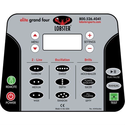 Lobster Elite Grand IV Tennis Ball Machine 8 Lobster Elite Grand IV Tennis Ball Machine - Image 6