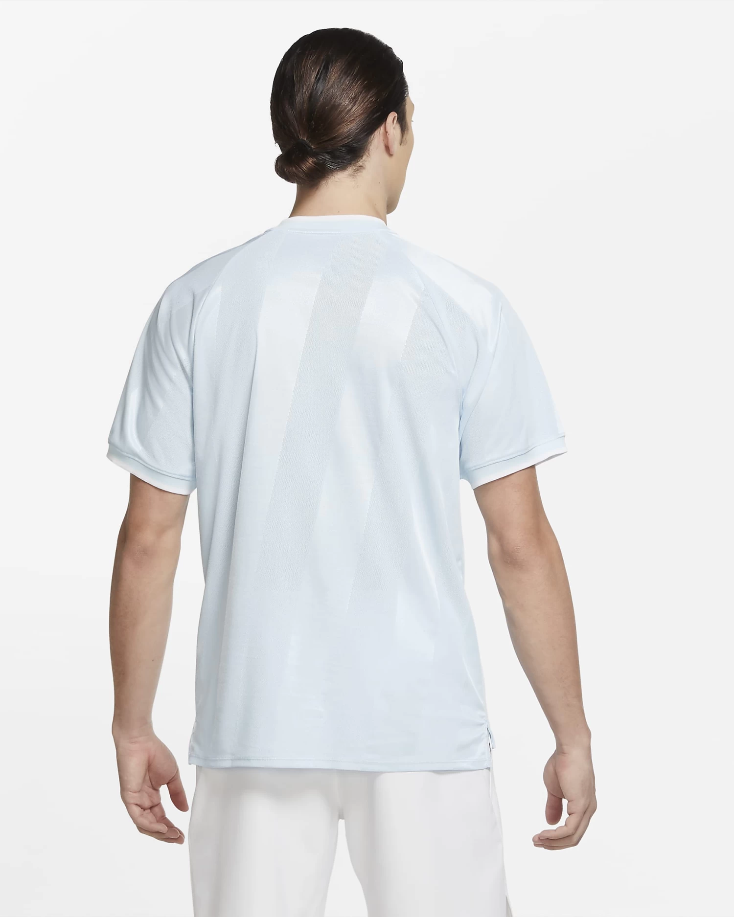 Nike Men's Court Breathe Slam Top (Light Blue) 4 Nike Men's Court Breathe Slam Top (Light Blue) - Image 2