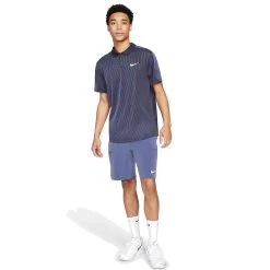 Nike Men's Dri-FIT Advantage Slam Polo (Obsidian/White) 10 Nike Men's Dri-FIT Advantage Slam Polo (Obsidian/White) -Racquet Equipment Shop nikecourt dri fit adv slam tennis polo kX1H72 9