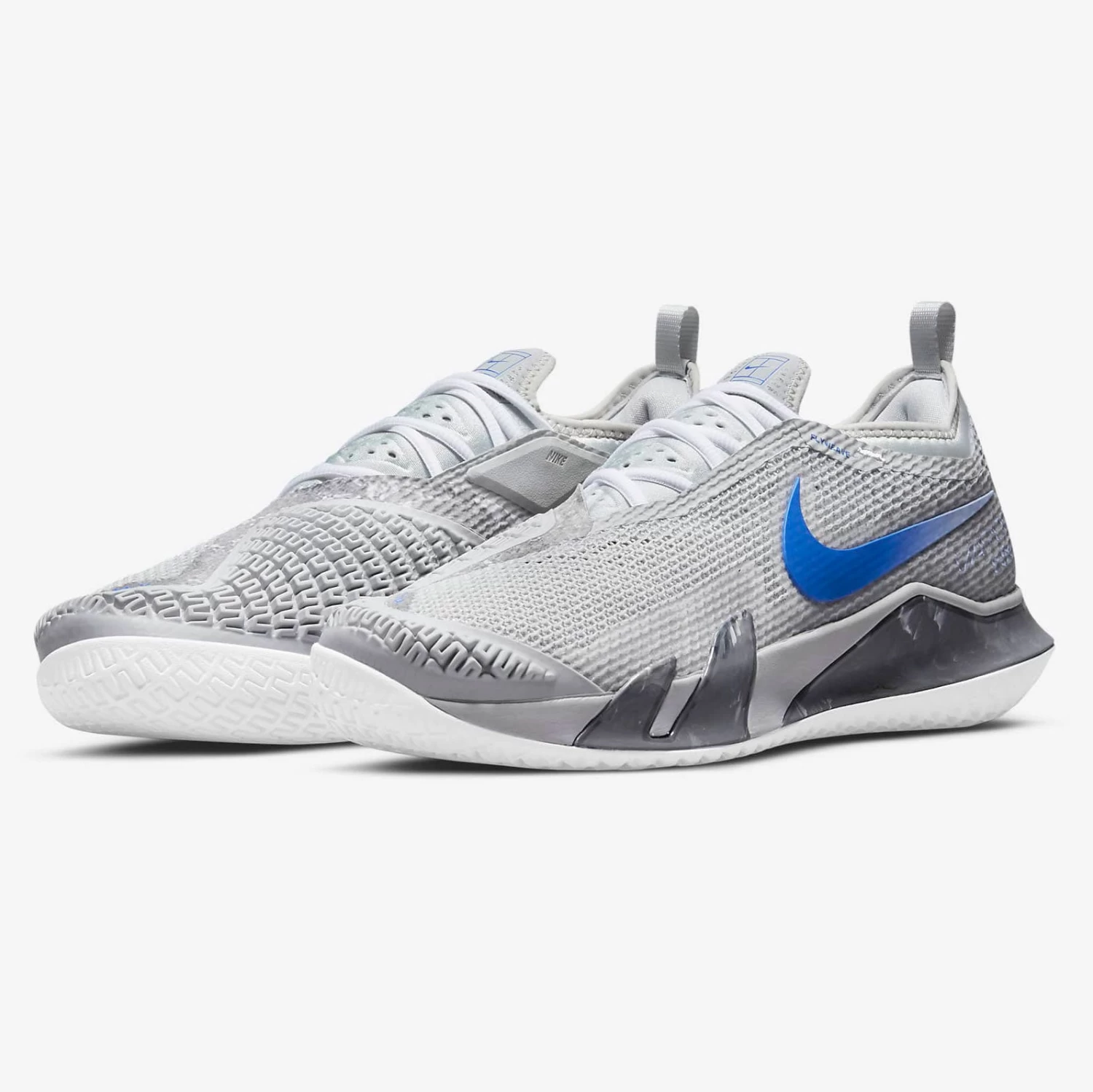 Nike React Vapor NXT Men's Tennis Shoe (Grey/Blue) 6 Nike React Vapor NXT Men's Tennis Shoe (Grey/Blue) - Image 4