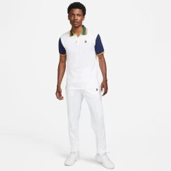 Nike Men's Heritage Suit Pant (White) -Racquet Equipment Shop nikecourt tennis trousers szHqpc 5
