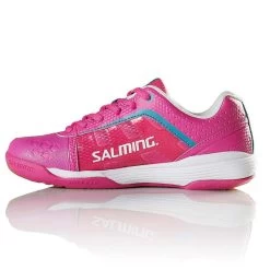 Salming Adder Women's Indoor Court Shoe (Pink) -Racquet Equipment Shop salming adder women indoor 1237076 5151 04 RacquetGuys