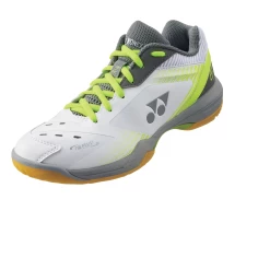 Yonex Power Cushion 65 Z3 Women's Indoor Court Shoe (White/Lime)