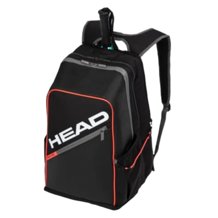 Head Tour Pickleball Backpack Paddle Bag (Black/Orange) 3 Head Tour Pickleball Backpack Paddle Bag (Black/Orange)