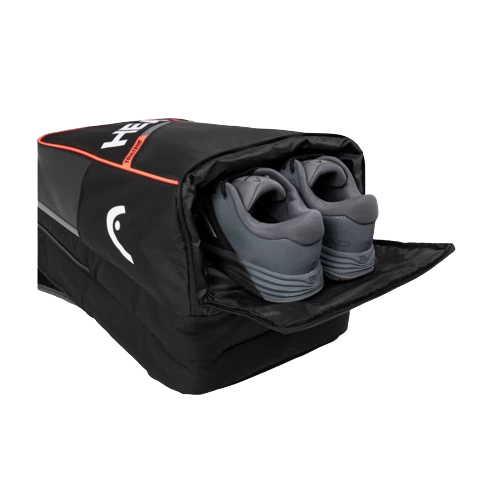 Head Tour Pickleball Backpack Paddle Bag (Black/Orange) 4 Head Tour Pickleball Backpack Paddle Bag (Black/Orange) - Image 2