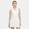 Nike Women's Dri-FIT Victory Dress (White/Black) 1 Nike Women's Dri-FIT Victory Dress (White/Black) -Racquet Equipment Shop unnamed 2022 06 16T132012.667