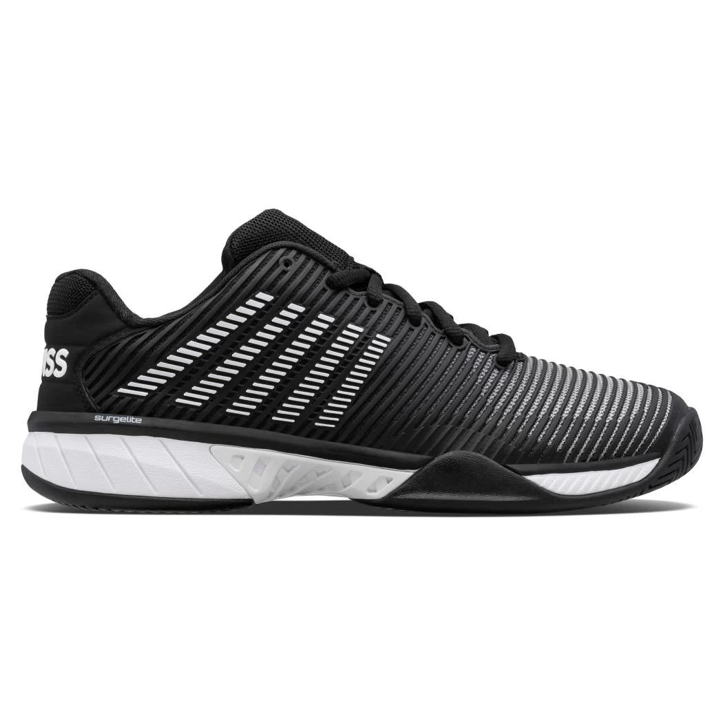 K-Swiss Hypercourt Express 2 Men's Tennis Shoe (Black/White) 3 K-Swiss Hypercourt Express 2 Men's Tennis Shoe (Black/White)