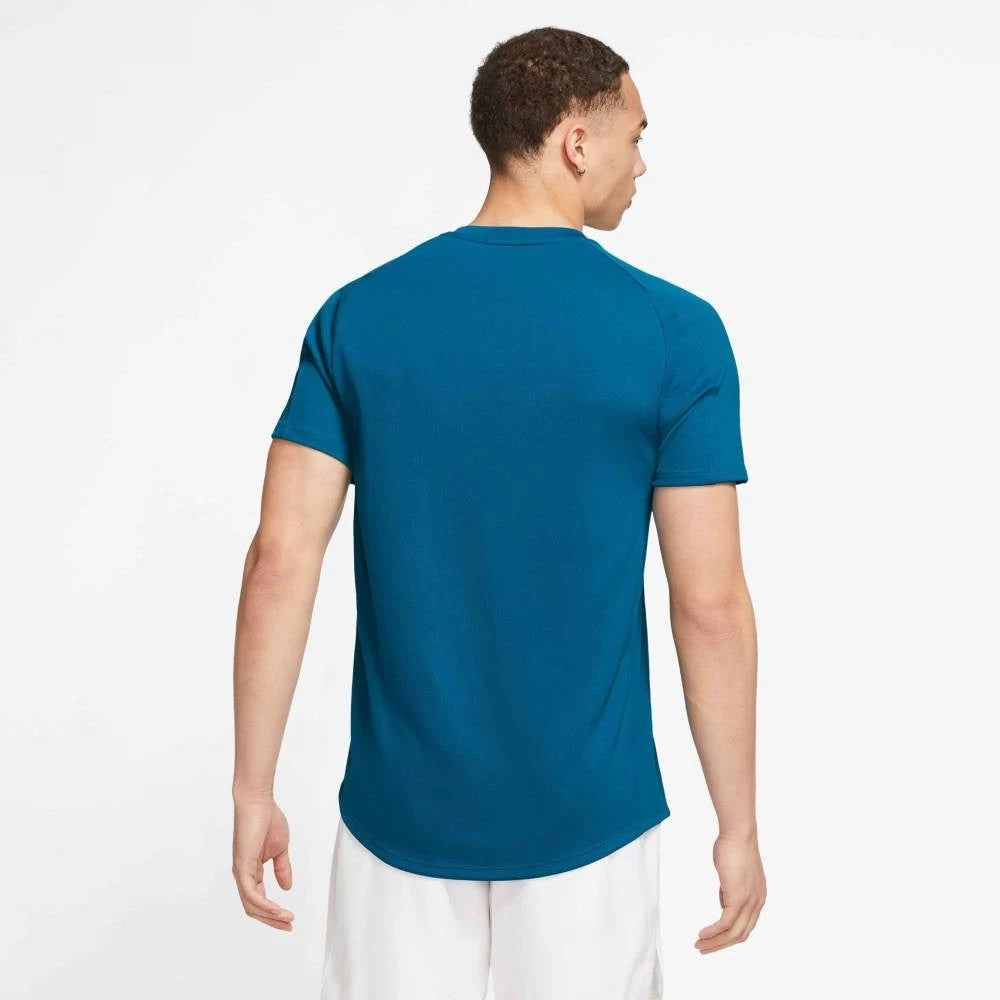 Nike Men's Dri-FIT Victory Top (Green Abyss/White) 4 Nike Men's Dri-FIT Victory Top (Green Abyss/White) - Image 2