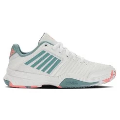 K-Swiss Court Express OMNI Junior Tennis Shoe (White/Blue)