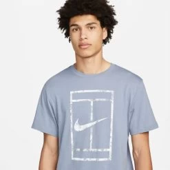 Nike Men's Garden Party Tee (Ashen Slate) -Racquet Equipment Shop unnamed 43