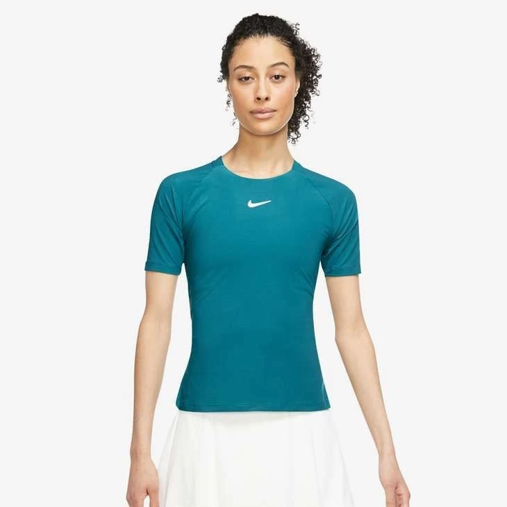 Nike Women's Dri-FIT Advantage Top (Bright Spruce/White) 3 Nike Women's Dri-FIT Advantage Top (Bright Spruce/White)