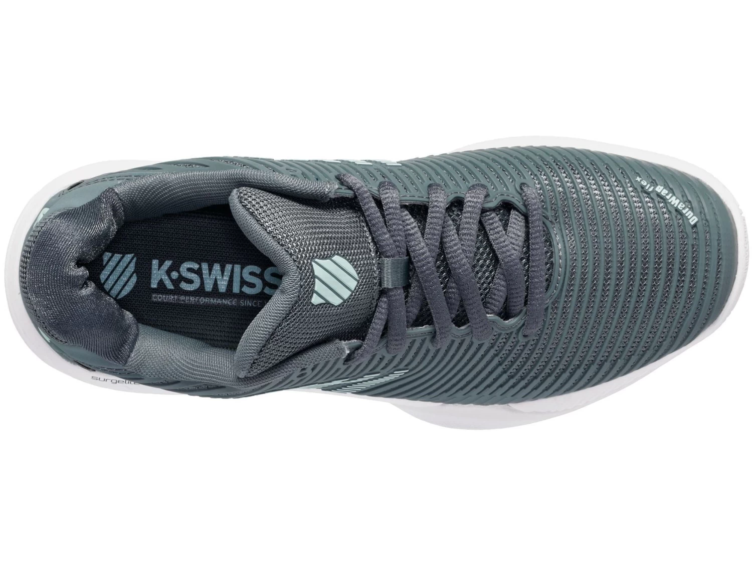 K-Swiss Hypercourt Express 2 Clay Court HB Women's Tennis Shoe (Stormy Weather) 6 K-Swiss Hypercourt Express 2 Clay Court HB Women's Tennis Shoe (Stormy Weather) - Image 4